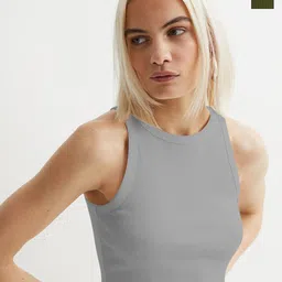 TOOCHKI Women Pack of 2 Ribbed Tank Crop Top-image-15