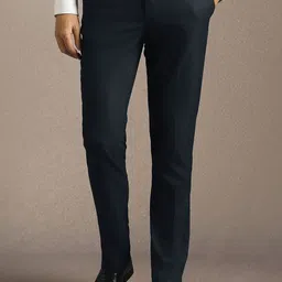 Louis Philippe Men Slim Fit Formal Trousers-picture-26