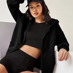 Kasendra Women Fleece Lightweight Open Front Jacket-picture-26