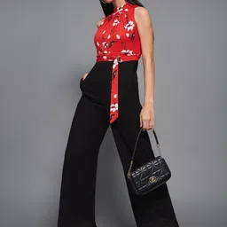 Miss Chase Printed Basic Jumpsuit image 4