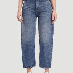 Bene Kleed Women Relaxed Fit High-Rise Light Fade Jeans-picture-41