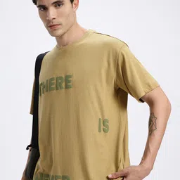 glitchez Statement Style Printed Oversized T-shirt-image-6