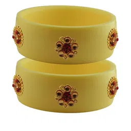 Vidhya Kangan Women Beige Bangle-picture-53