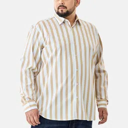 Snitch Men Striped Casual Shirt image 4