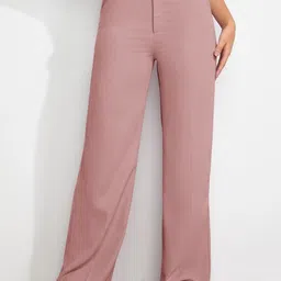 Chemistry Women Relaxed Loose Fit Regular Trousers-image-0