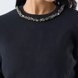 Annabelle by Pantaloons Women Pullover with Embellished Detail image 3