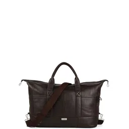 CIMONI Medium Leather Duffel Bag With Detachable Shoulder Strap And Handles-picture-42