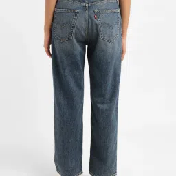 levi's Women's 94 Blue Baggy Fit High Rise Jeans image 3