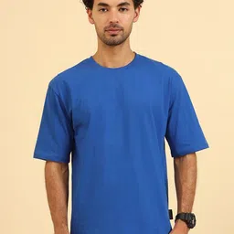 UNIQSOME Men Pure Cotton Raw Edge T-shirt-picture-15