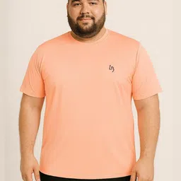 LEE BONEE Men Peach Polyester Tshirts-picture-30