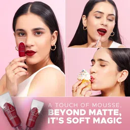 hilary rhoda Touch Of Mousse Lipstick | Matte Finish & Long Lasting | Smudge & Water Proof image 2