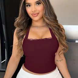 StyleCast x Revolte Women Solid Tank Crop Top-picture-27