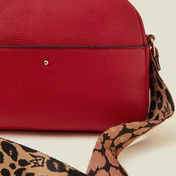 Accessorize Women Webbing Curved Camera Sling Bag image 2