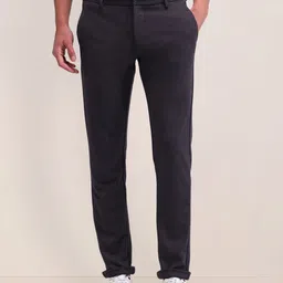 U.S. Polo Assn. Men Self Design Urban Slim Fit Trousers-picture-43