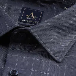 Arrow Men Windowpane Checks Checked Casual Shirt image 5