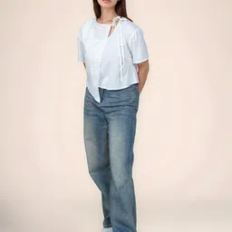 Zink London Women Round Neck Short Sleeves Top-picture-29