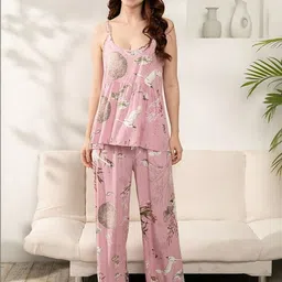 LULU & SKY Women Floral Printed Night suit-picture-35