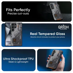 QRIOH Typography Printed Samsung Galaxy S23 Ultra 5G Back Case Mobile Accessories image 4