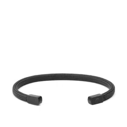 extreme Tetra | 316L Aerograde Stainless Steel | Vegan Leather Kada for Men | Bracelet for Men image 1