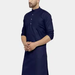 ANUJ FASHION Men Blended A-Line Kurtas image 2