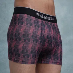 The Roadster Lifestyle Co Pack Of 2 Printed Stretchable Trunks Pack Of 2-PV-Print-RO6-S image 5