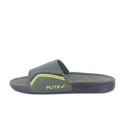 FLITE Men Textured Slip-OnOpen Toe Flip Flops image 4