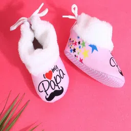 Star Fish Unisex Kids Cotton Booties-picture-39