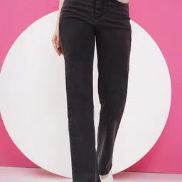 PUELLA Women Flared High-Rise Light Fade Stretchable Jeans-picture-30