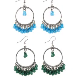 Creative Frogs Women Green Earrings-image-58