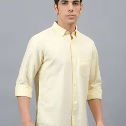 Cantabil Men Original Slim Fit Opaque Casual Shirt image 5