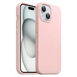 LIRAMARK Solid Printed iPhone 15 Plus Back Case Mobile Accessories image 1