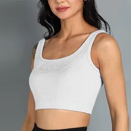 PINOVO Black Cotton Tops image 2