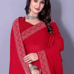 Lapetiya Clothing Beads And Stones Bomkai Silk Saree image 2