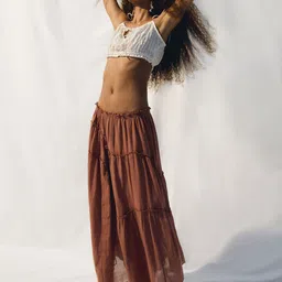 H&M Tiered Maxi Skirt-picture-36