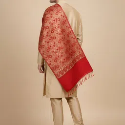 MUFFLY Men Woven Design Stole image 4