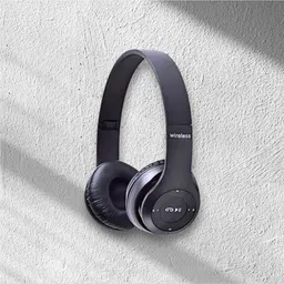 house of common Foldable Wireless Headphones with Mic & SD Card Support_ZS Bluetooth & Wired Headset-picture-35