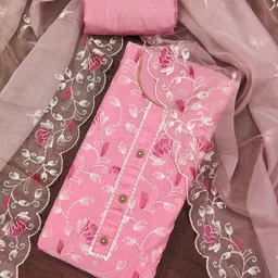 Maroosh Embellished Unstitched Dress Material-picture-38