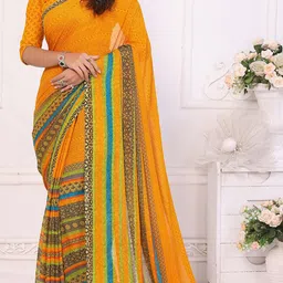 Moda Rapido Ethnic Motifs Printed Saree image 2