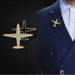 Curren Gold-Toned Plated Alloy Brooch image 4
