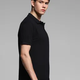 Jack & Jones Men Polo Collar Slim Fit Cotton T-shirt image 4
