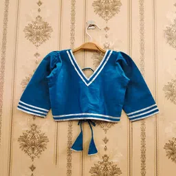 Sangria Girls Printed V-Neck Flared Lehenga Choli image 2