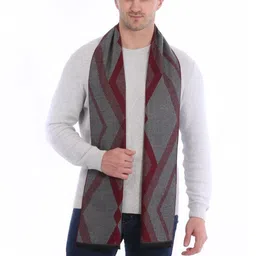Moda Rapido Men Checked Cashmere Designer Mufflers-picture-43