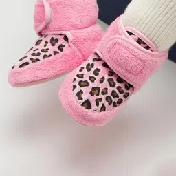 NESKA MODA Kids Cotton Booties-image-13