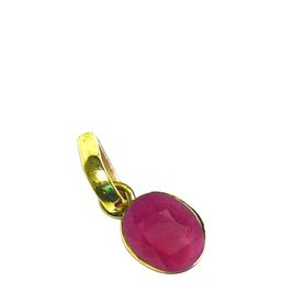 GenZcomplex Pink Brass Gold-Plated Pendant-picture-1