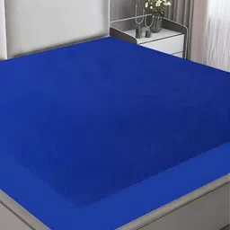 CRAZY WORLD Blue Terry Water Resistant Mattress Protector-image-41