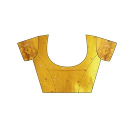 SANISA Woven Design Zari Silk Blend Handloom Saree image 2