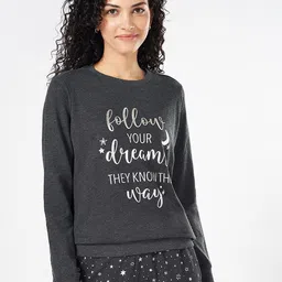 Dreamz by Pantaloons Printed Drop-Shoulder Lounge T-Shirt image 1