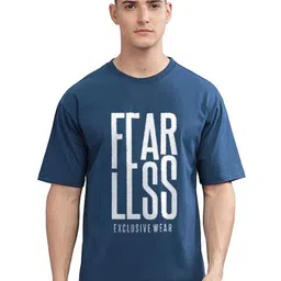 SOLACEACTIVE Men Typography Printed Round Neck Cotton Relaxed Fit T-shirt-picture-33