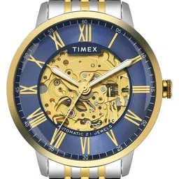 Timex Men Skeleton Bracelet Style Straps Analogue Automatic Motion Powered Watch image 2