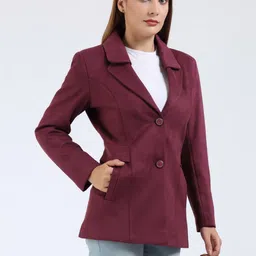 YOUNG CLUB CLASSIC Notched Lapel Overcoat-picture-13